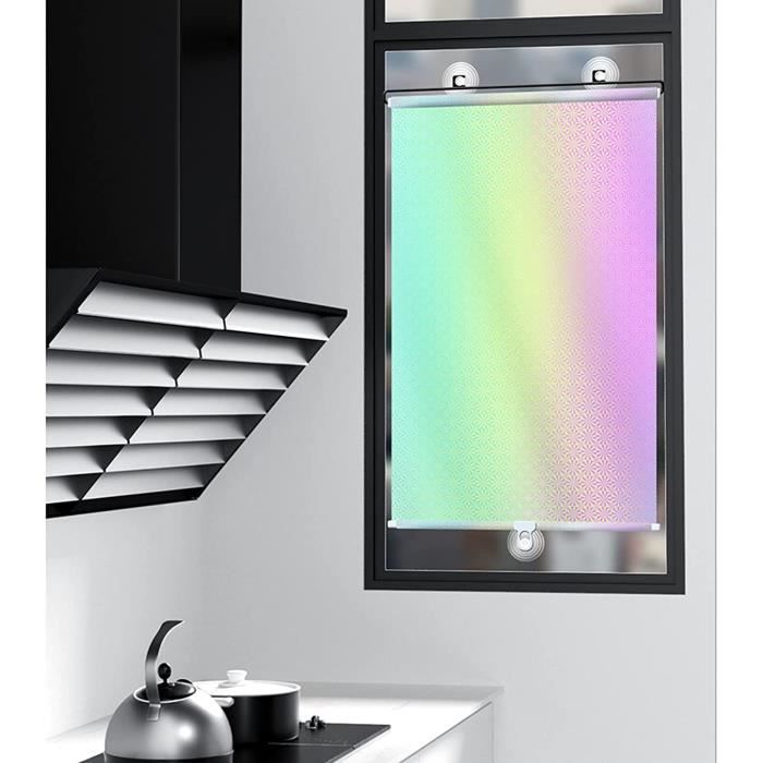 Store Vertical WOLTU 140x140cm - Occultant, Enroulable, Anti-UV Pour Terrasse Et Balcon