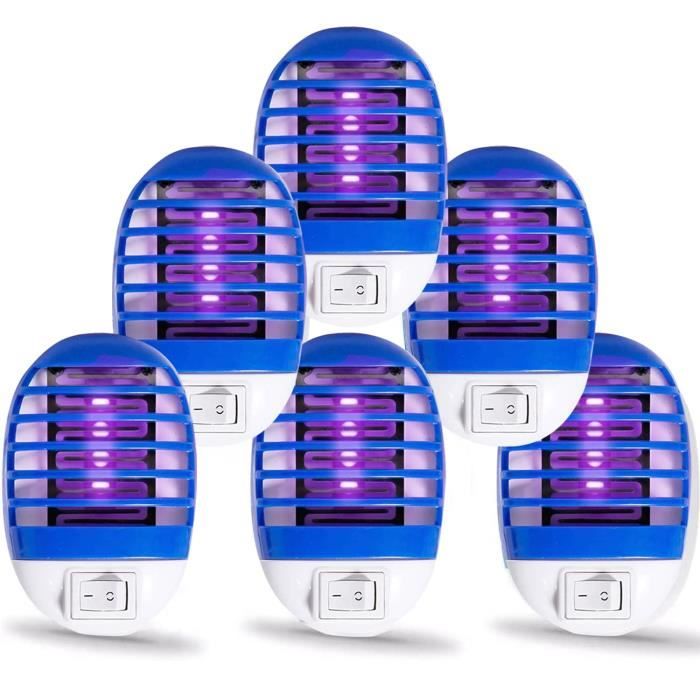 Lot De 6 Appareil Anti Moustique,Destructeur De Mouches Intérieur