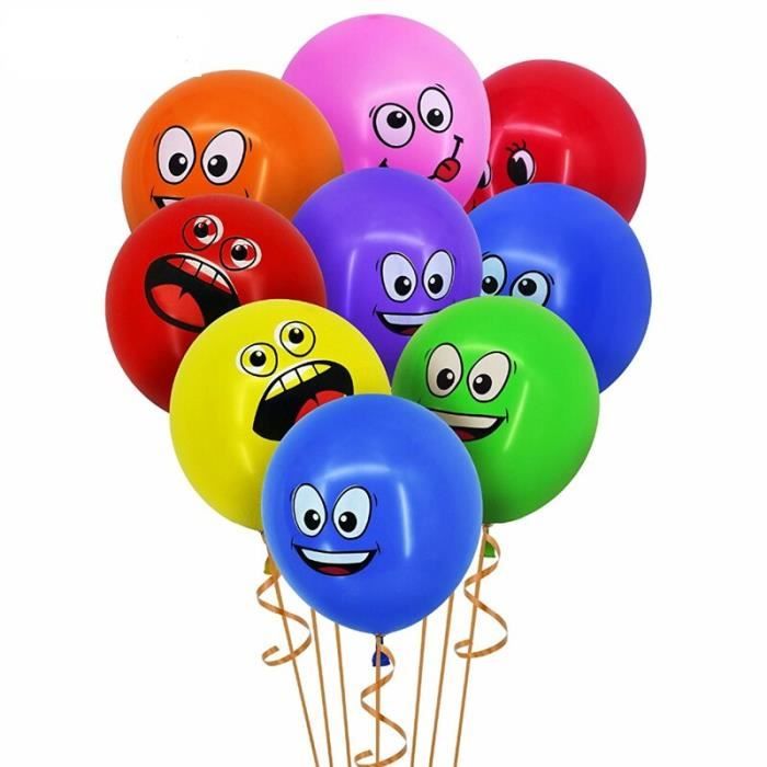 Acheter Ballons en Latex à points rouges et noirs, 10 pièces/lot, 12  pouces, ballons à pois, décor de fête d'anniversaire à thème de dessin  animé