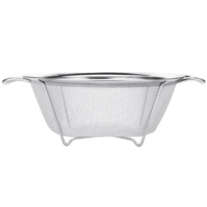 FUNOMOCYA Faitout Inox Double Poignées Avec Panier Vapeur – Grande Marmite Polyvalente 20 Cm