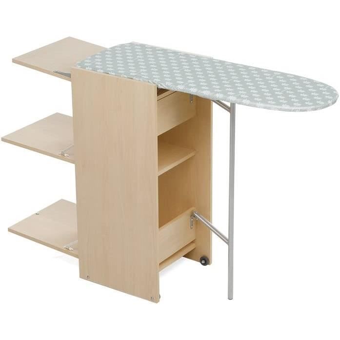 Planche à repasser pliante pour meubles et montage amovible sur l'acier et  l'étagère en bois Emuca - Cdiscount Maison