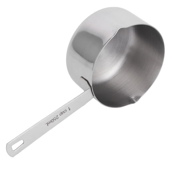 QUARKZMAN - 2 Cuillères-Doseuses En Acier Inoxydable 7,5 Ml - Pour Thé, Épices Et Cuisine - Argent