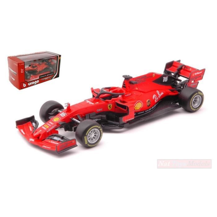 Burago Bul Ferrari Sf90 Charles Leclerc 19 N 16 Australian Gp 1 43 Model Cdiscount Jeux Jouets