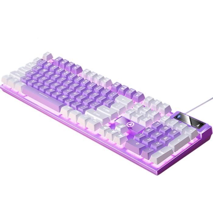 Clavier Mécanique Eniigma Vertigo 65% Violet - Soudure, Alu, Sans Vis, WKL