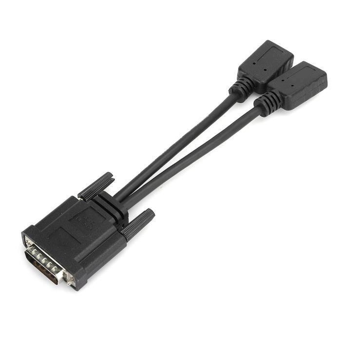 Adattatore LFH DMS-59 Maschio A HDMI Femmina 1.4 - Per Schede Grafiche PC, Estensione Segnale - Foto 11