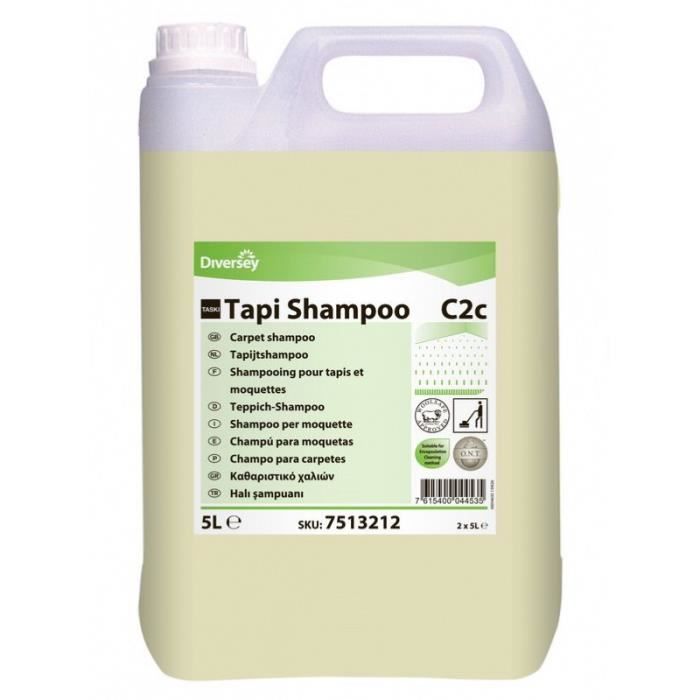 Shampooing liquide pour moquettes et tapis - TASKI TAPI SHAMPOO - Bidon 5l
