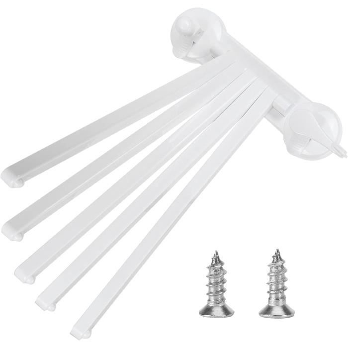 Porte Serviettes Ventouse Porte-Serviettes à Ventouse LALAGO 43cm - Acier Inox 304, 5kg Charge - Pour Salle De Bain Sans Percer Barre Salle Bain Ventouse