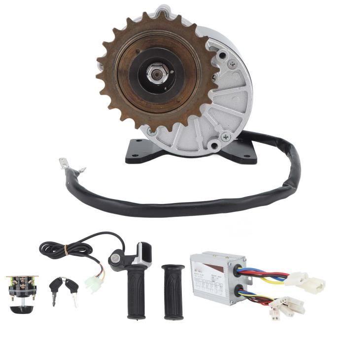 Kit De Conversion Vélo Électrique KT-D12L PAS Sensor Pédale Universel - Noir