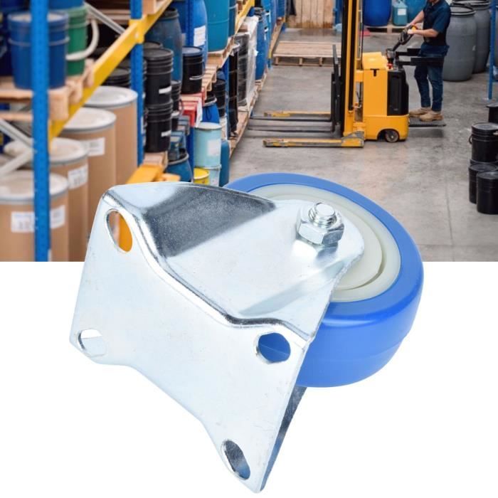 Chariot De Transport Mécanique 2 Tonnes – Roulettes 360° Pour Meubles & Charges Lourdes, Idéal Usines, Entrepôts & Logistique, Rouge/Jaune