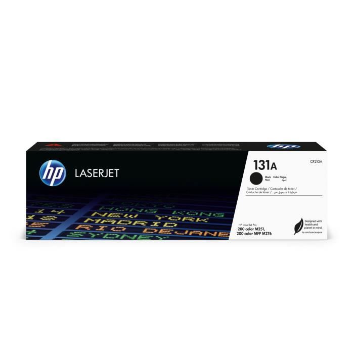 Cartouche de toner noir HP 131A authentique pour HP LaserJet Pro 200 Color M251/M276