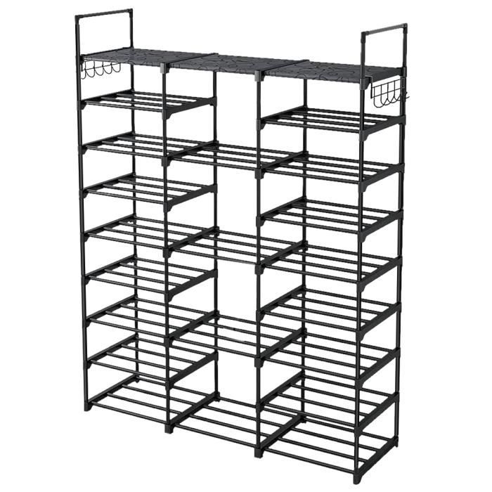 organisateur-de-rangement-de-chaussures-huole-9-niveaux-m-tal