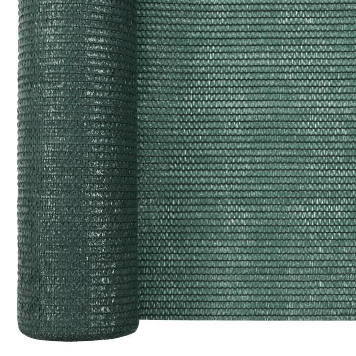 Filet brise-vue - YINGMSHOP - Vert - 1,2x25 m - PEHD 75 g/m² ...