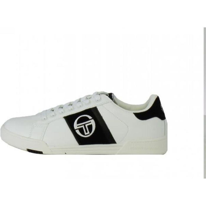 Basket Sergio Tacchini Parigi LTX + SD - SERGIO TACCHINI - Homme - Blanc - Cuir - Lacets