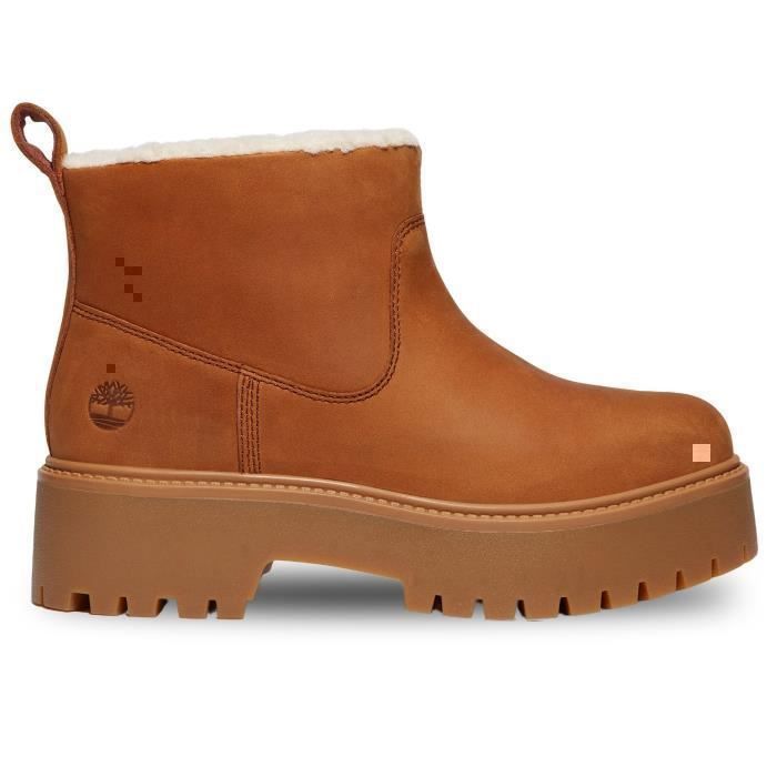 Timberland Timberland Stone Street Mid Warm Bottes pour Femme Marron TB0A283GEM7