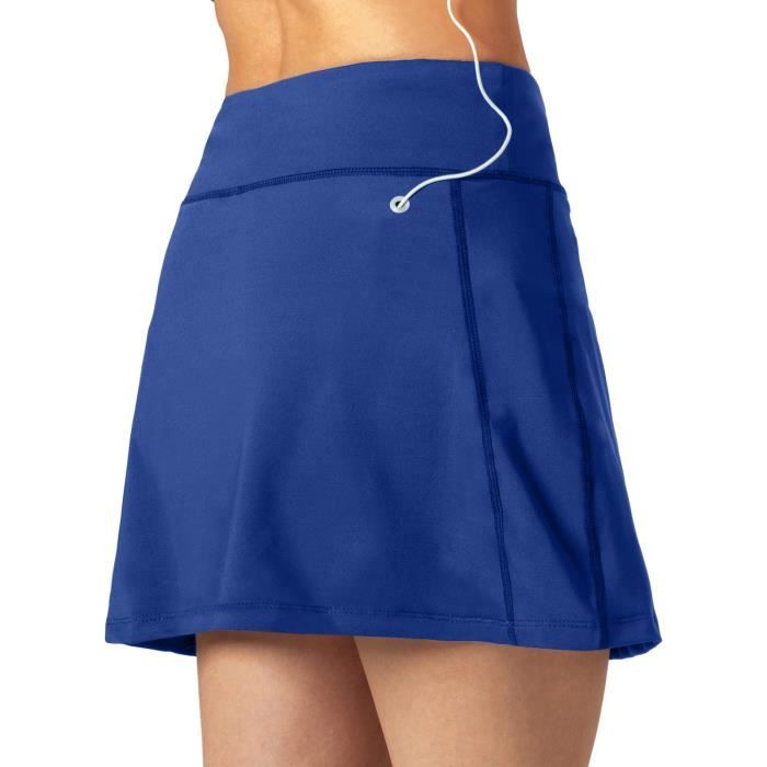 woungzha jupe de tennis pour femme avec short jupe de sport jupe de golf avec poche jupe de sport plissée mini-jupe
