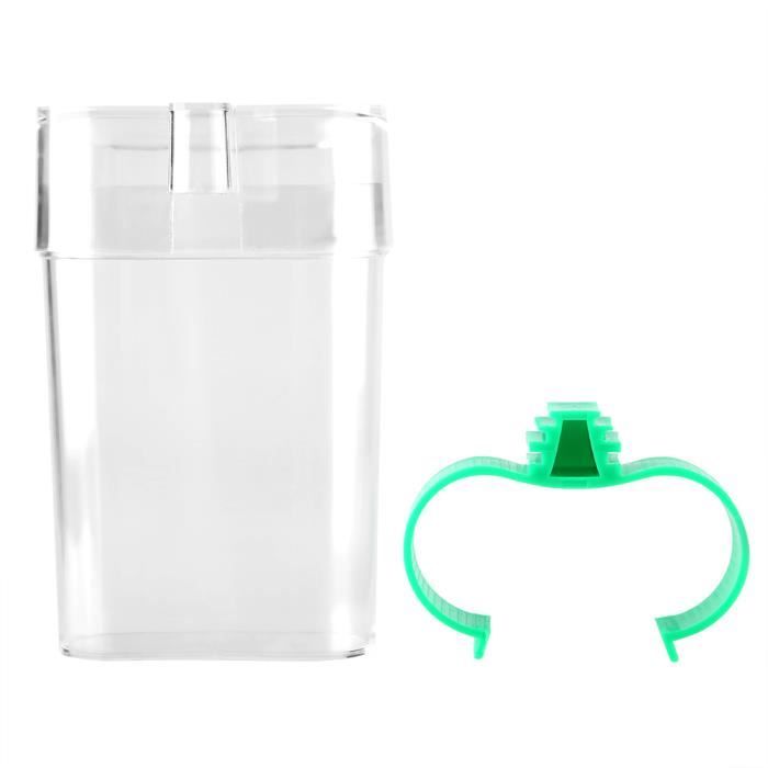 Comparer les prix de Mxzzand Mangeoire pour perroquets Mangeoire à eau pour oiseaux abreuvoir automatique pour perroquet perruche animalerie gamelle