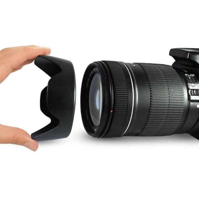 1pc Paresoleil pour appareil photo Novel Premium Efficace Noir Unique Durable Délicat Couvercle