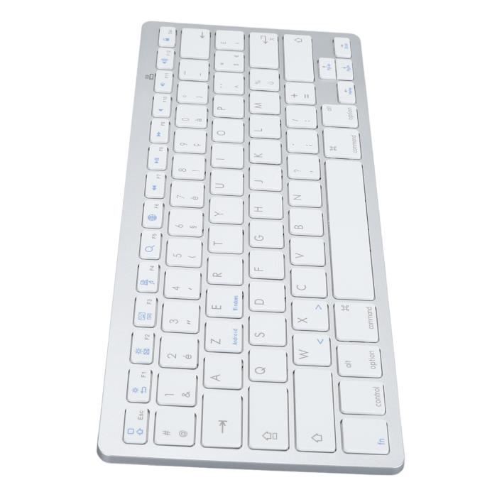 clavier Bluetooth portable sans fil Clavier Bluetooth sans fil Portable Compact informatique dordinateur Français