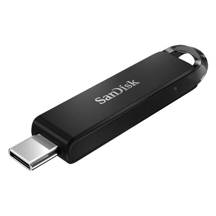 Clé USB - SanDisk - Ultra USB Type C - 256 Go - USB 3.0 - Noir