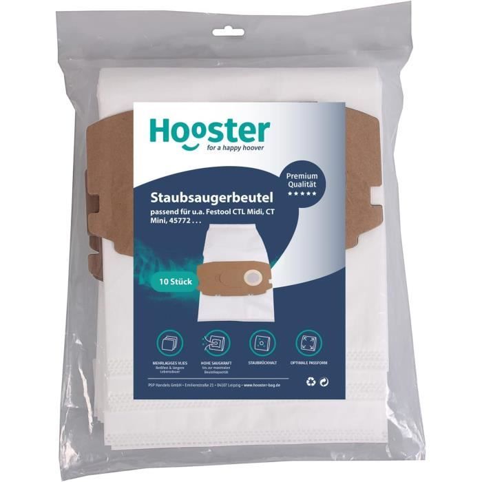 5 Sacchetti In Microfibra Per Aspirapolvere Festo CTL Mini - Foto 8