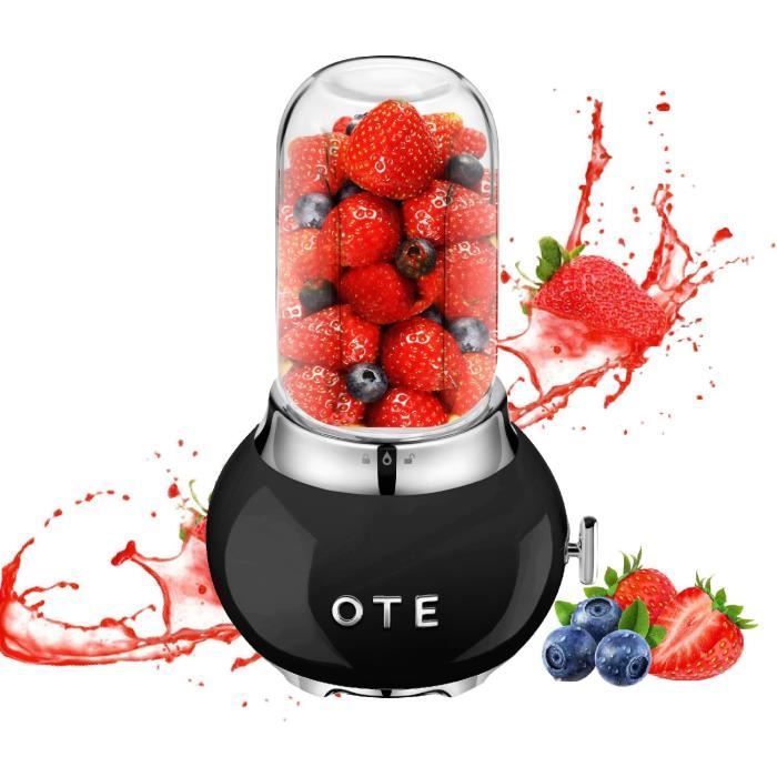 Mixeur Sur Socle, 1000 W, Puissant Mixeur À Smoothie Avec Bol En Verre