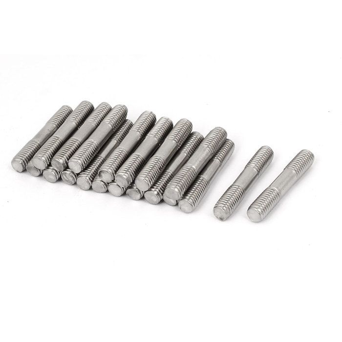 Tige Filetée Double Extrémité M12 - Filetage Gauche Et Droite - Acier Inoxydable 304 - Pour Boulonnage