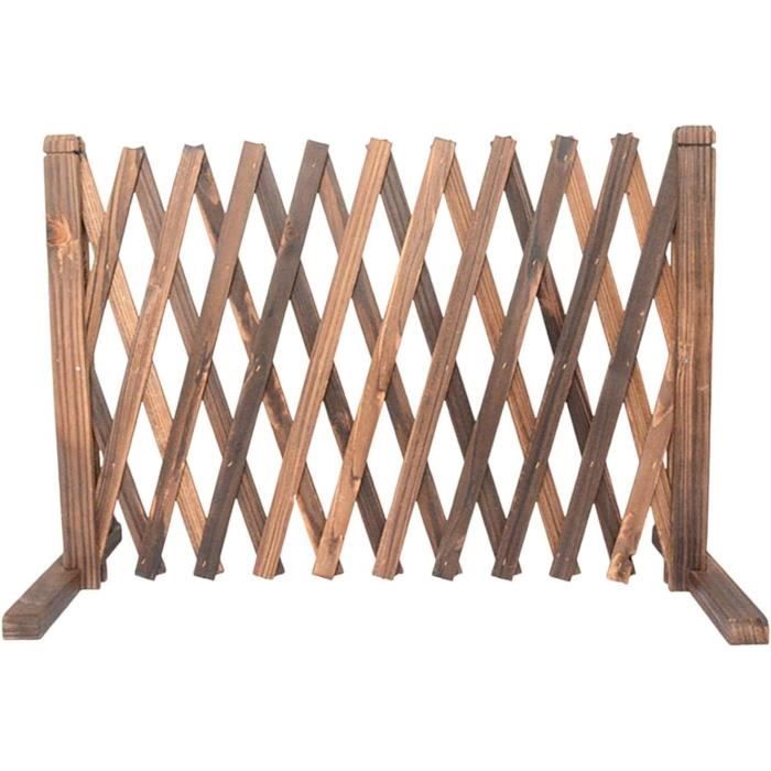 SpielMaus – Clôture En Bois Pliable, Durable Et Robuste, Pour Jeux Et Décoration