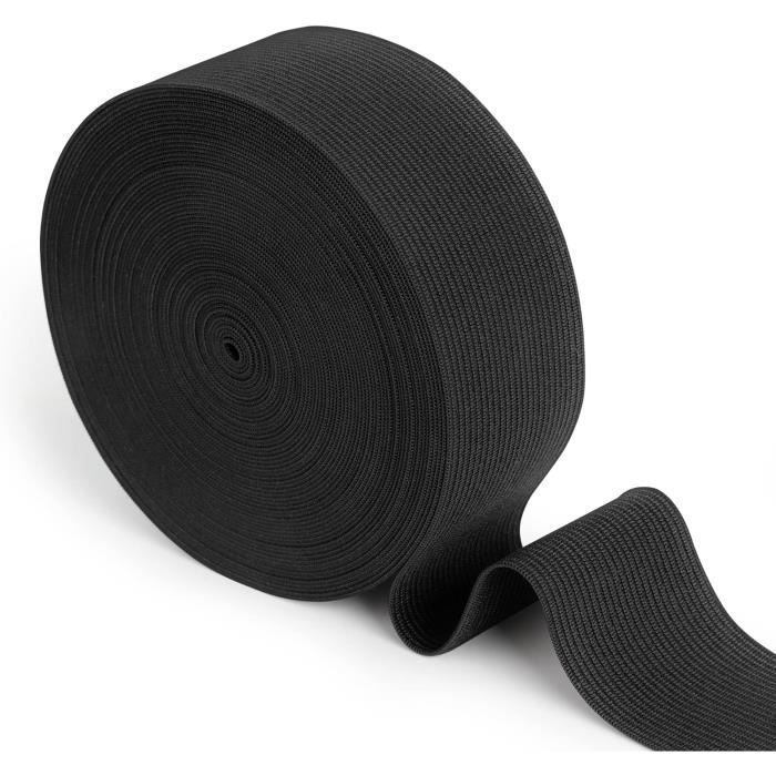 Gros élastique caoutchouc 100 x 5mm Noir Fort Élastiques postuler à