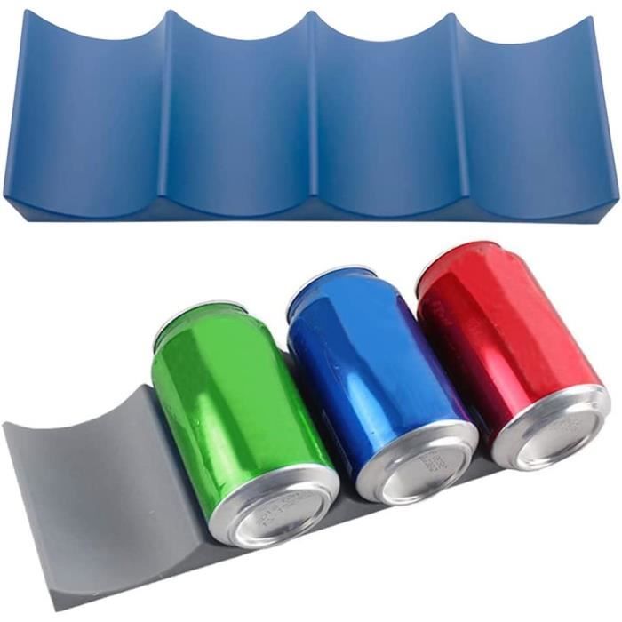 Forreen Casier à Vin Empilable 3 Pièces - Porte-Bouteilles Plastique Antidérapant Blanc Pour Cuisine Et Réfrigérateur