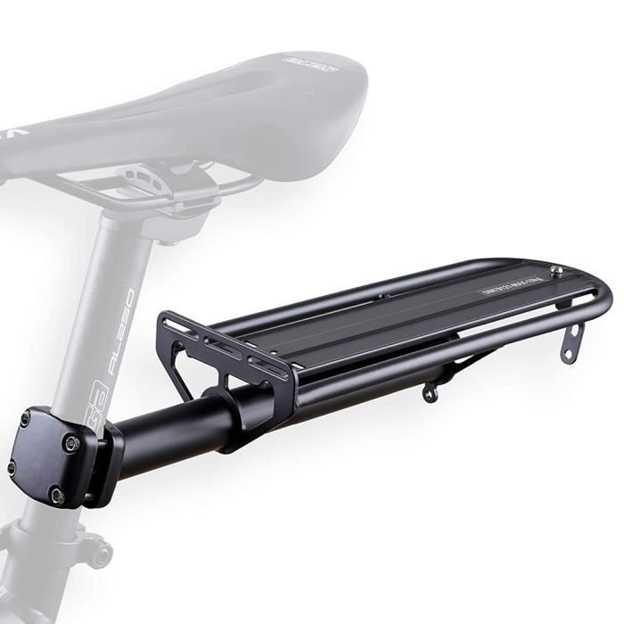 Porte-bagages Porte-siège de vélo VTT Porte-vélos arrière Support Tige de Selle Vélo Accessoire de Vélo