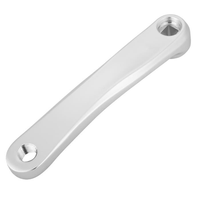Manivelle De Vélo - Bras Gauche Et Droite Pour Vélo Single Speed - BCD 130 Mm, Longueur 170 Mm, Alliage Aluminium - 11