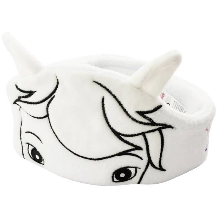 Technaxx Bibi&Tina pour enfants Casque supra-auriculaire filaire blanc limitation de volume, bandeau