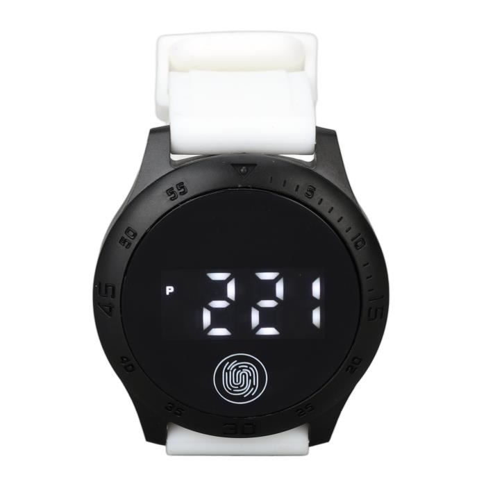 Montre À Quartz Analogique À Trois Yeux Pour Homme, Bracelet En Verre
