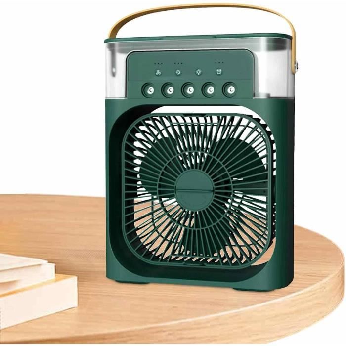 VENTILATEUR BLANC - Mini Ventilateur De Climatisation Portable Usb Type
