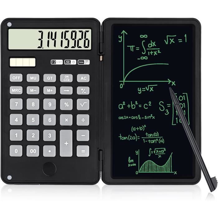 Calculatrice Scientifique 991MS Avec Tableau LCD Effaçable - Double Alimentation
