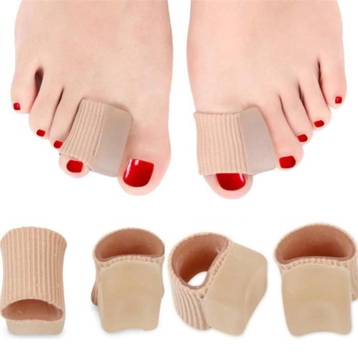 Lot De 10 Séparateurs D'orteils En Gel Correcteur - Transparent, Taille Unique, Neuf