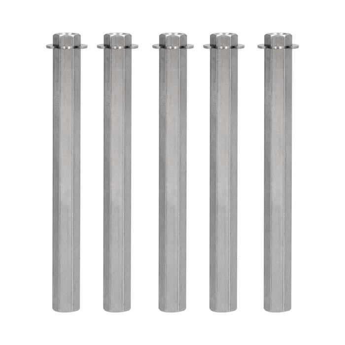 STONEDER Écrou De Tige De Direction En Aluminium M24 X 1 Pour Moto Pit Dirt Motor Bike (bleu