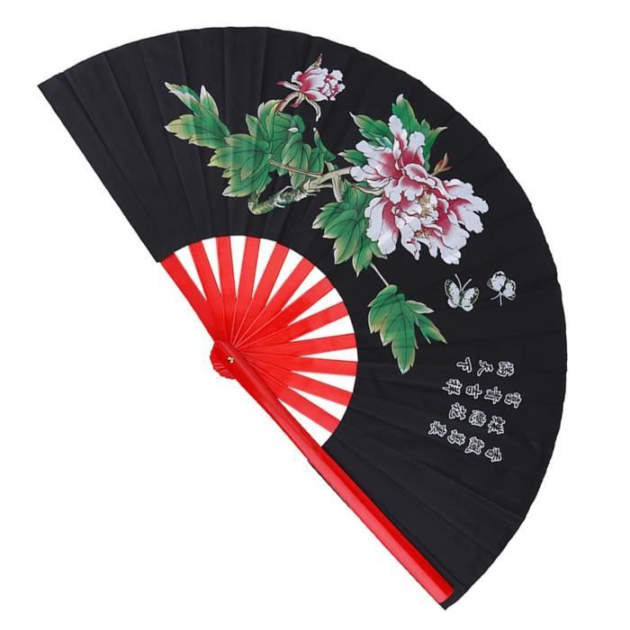 Titane Alliage Kung Fu Ventilateur Pliant pour Arts Madagascar