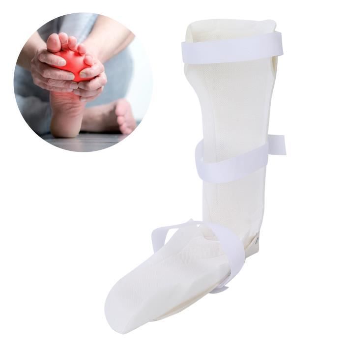 Orthèse Stabilisatrice De Cheville Pour Pied Tombant - Ajustable Et Respirante - Adulte - Neuf