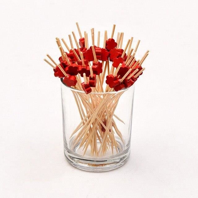 100 Pièces Pics à Cocktail Halloween - Bâtonnets Longs Pour Fruits, Desserts Et Apéritifs Festifs