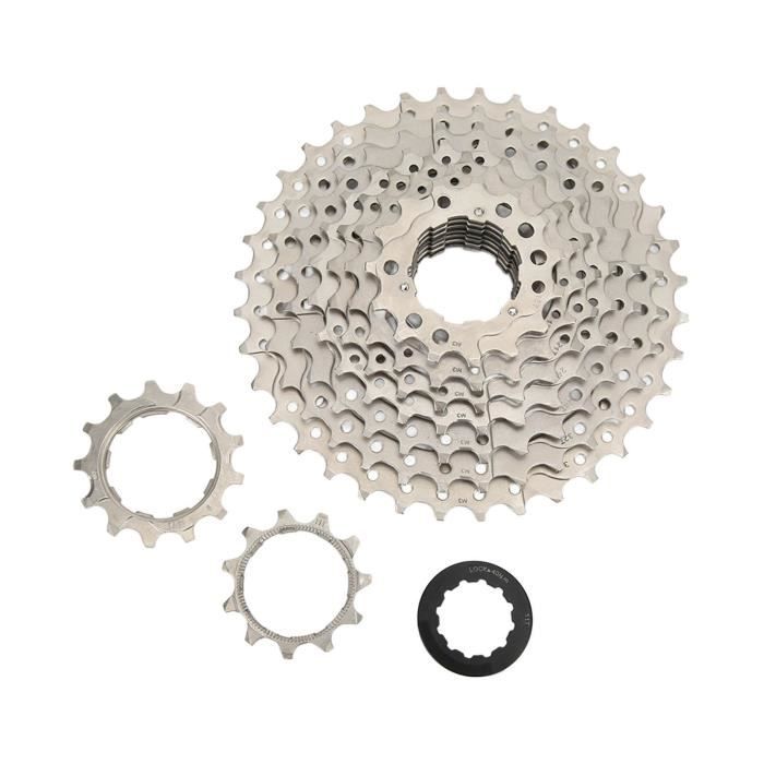 Zerone Cassette à 9 vitesses pour vélo de montagne BOLANY VTT 9 vitesses Cassette Volant 36T