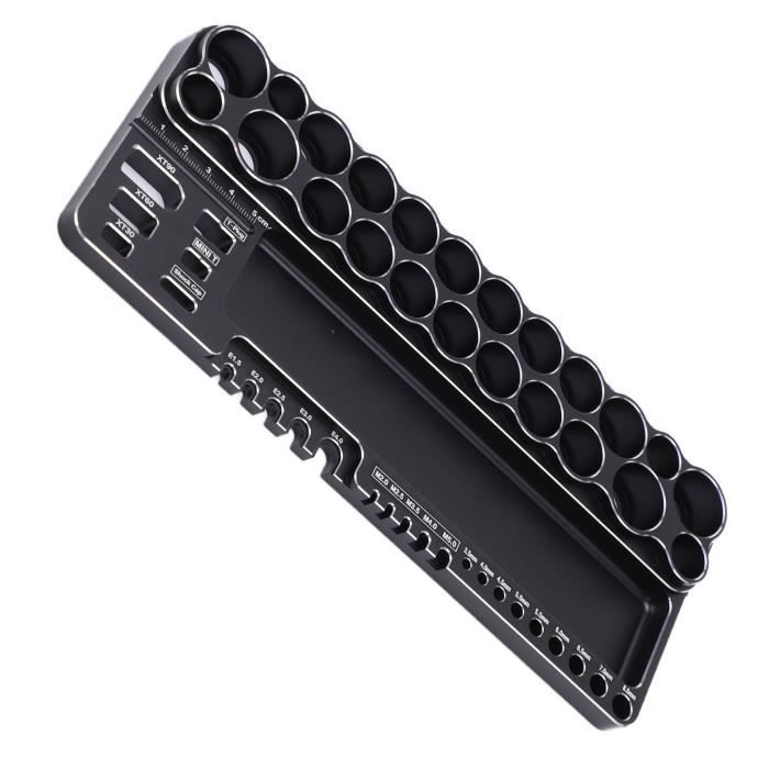 Support 2 Niveaux RC Pour Pneus 1.9" - Étagère Stockage Alliage Aluminium SCX10 D90