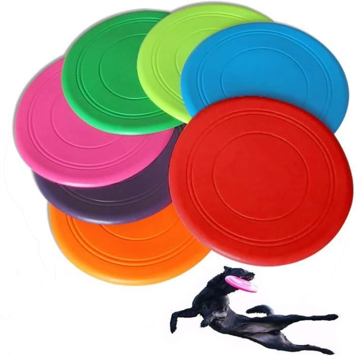 Meilleurs prix pour Jouet dentraînement interactif - ZGEER - Frisbee - 7 pièces - Anti-morsures - Pour chiens moyens et grands