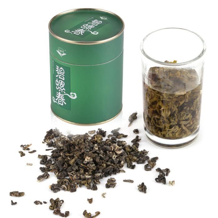 200 G De Thé Suzhou Biluochun Thé Vert Chinois Bourgeons Purs Cueillis