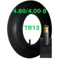 Chambre à air 4.80/4.00-8 pour pneu de brouette, remorque, tracteur tondeuse,Valve TR13 solide adaptée pour pompes à vélos et gonfle-1