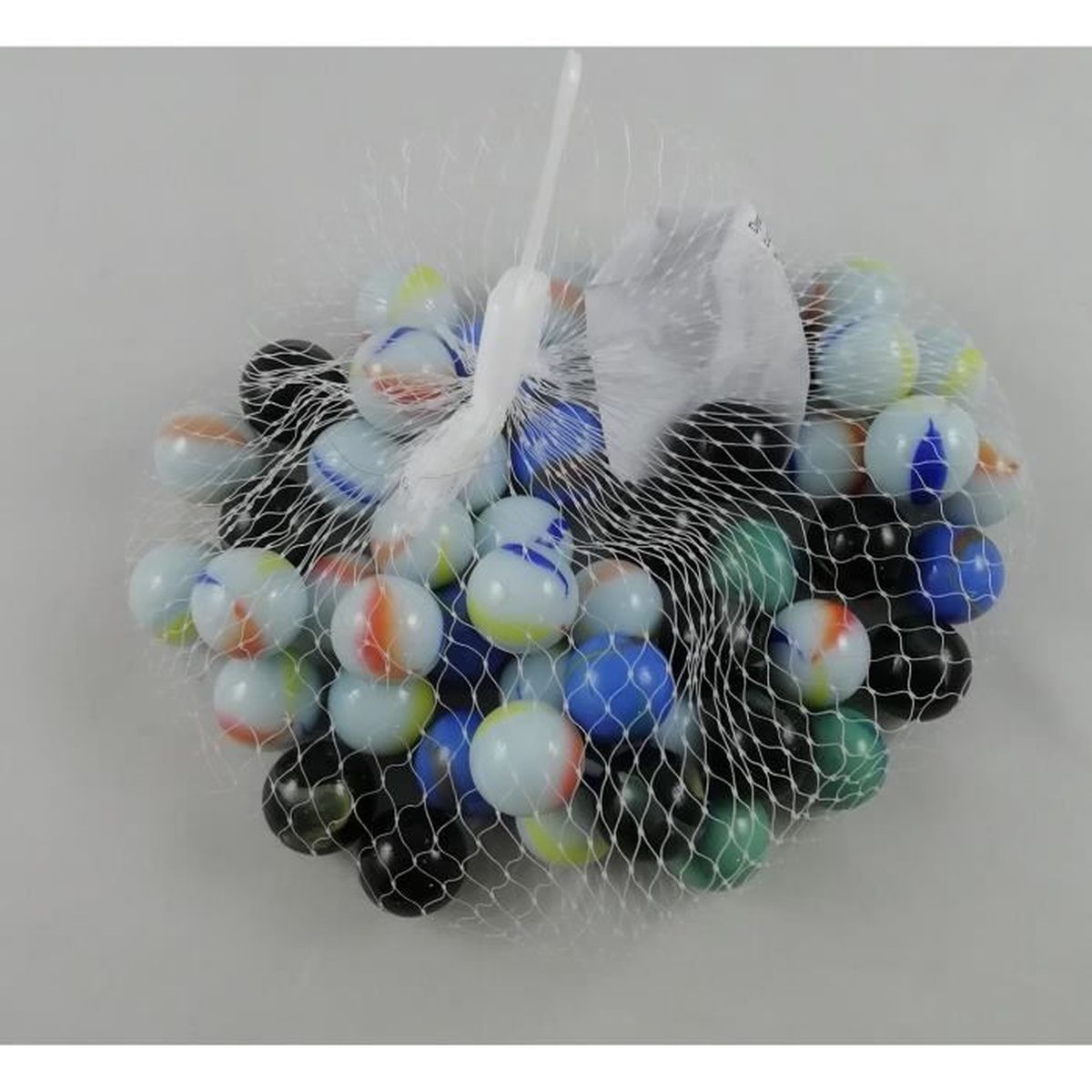 Lot De 50 Billes Multicolores Jeu De Cour De Recree Recreation Assortiment Cdiscount Jeux Jouets