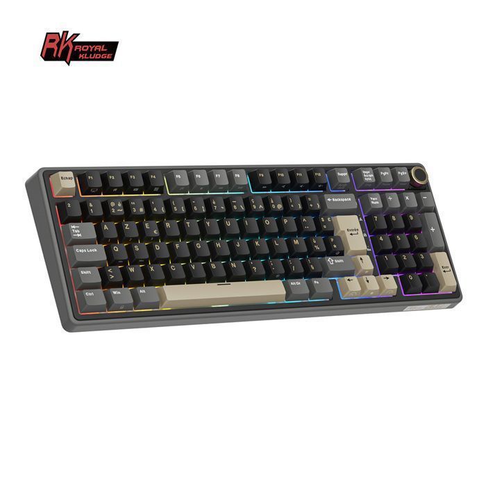 Rk R98 Pro RK ROYAL KLUDGE R98 Pro Clavier Mécanique Filaire,Clavier Gamer 96% ...