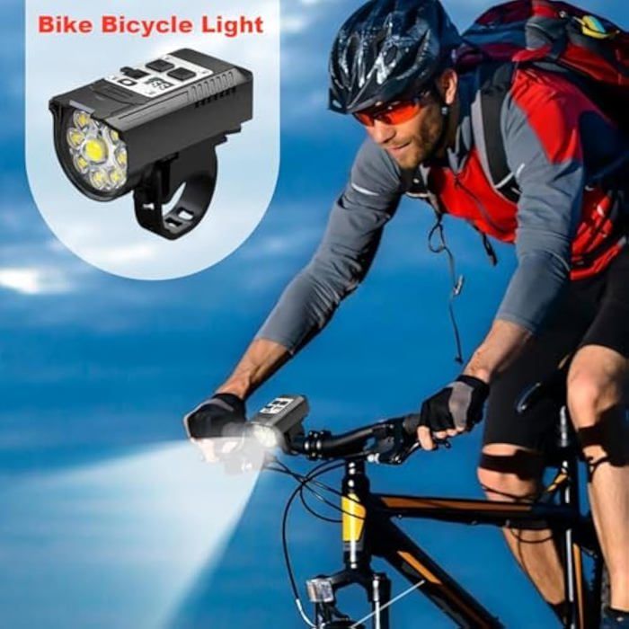 Feu LED Vélo Bikee Light – 20 Lumens, USB Rechargeable, IPX4, Rouge/Blanc/Bleu, Sécurité Nuit