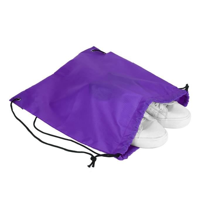 Eucomir Sac à Cordon Imperméable – Grand Sac De Gym Avec Poches Zippées, Bandoulière Réglable, Idéal Sport & Quotidien