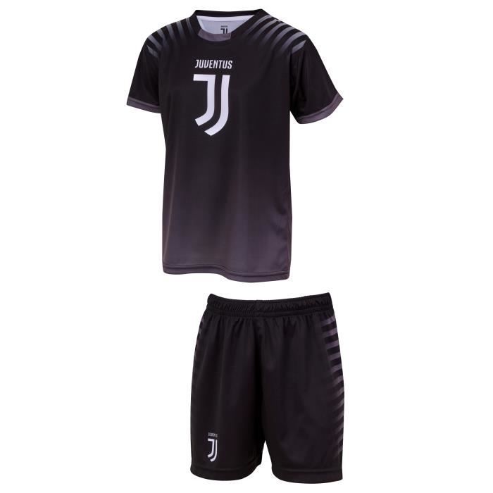 Ensemble maillot short JUVENTUS Enfant Noir 100